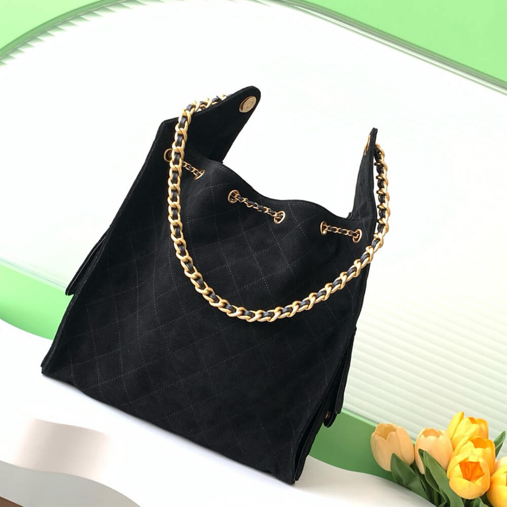 CHANEL 25C LARGE HOBO SUEDE(high-end grade)