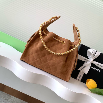 CHANEL 25C HOBO SUEDE(high-end grade)
