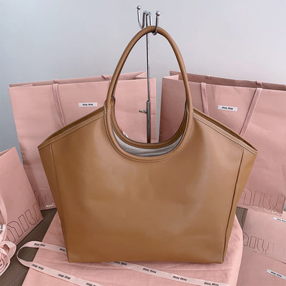 MIUMIU LARGE IVY LEATHER BAG(HIGH-END GRADE)