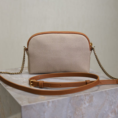 YSL GABY zipped pouch in canvas