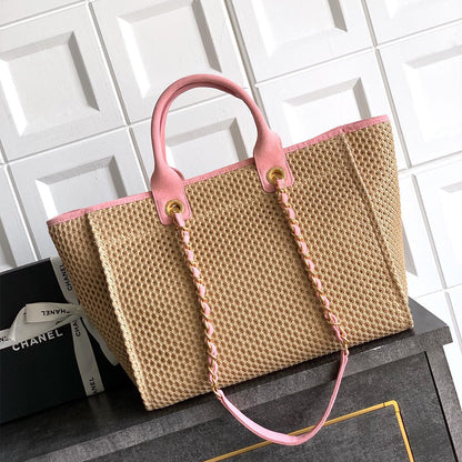 CHANEL Deauville Large Tote(HIGH-END GRADE)