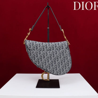 Dior Saddle Bag with Strap(HIGH-END GRADE)