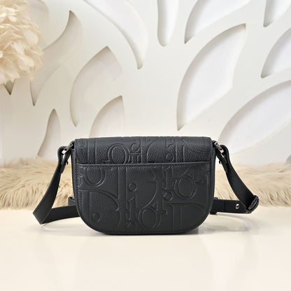 Dior Mini Saddle Messenger Bag with Flap