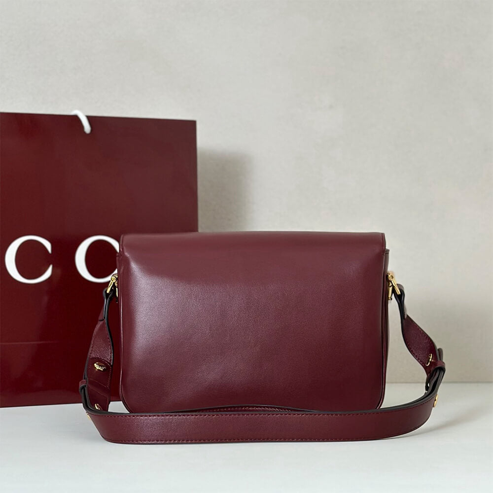 Gucci Horsebit 1955 Aura small shoulder bag(HIGH-END GRADE)
