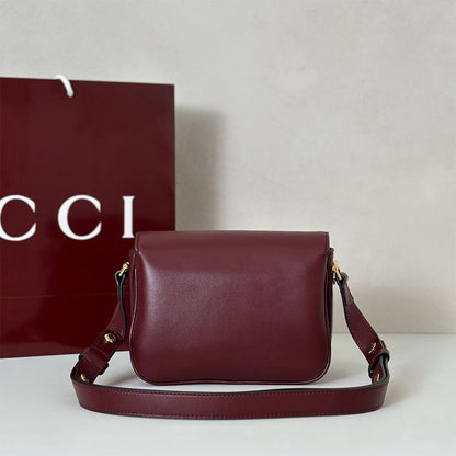 Gucci Horsebit 1955 Aura mini shoulder bag(HIGH-END GRADE)