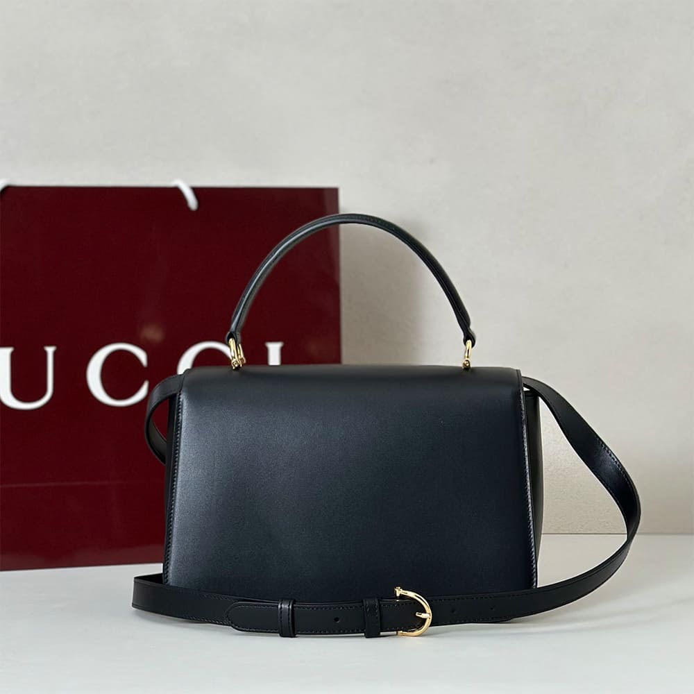 Gucci Siena medium top handle bag(HIGH-END GRADE)