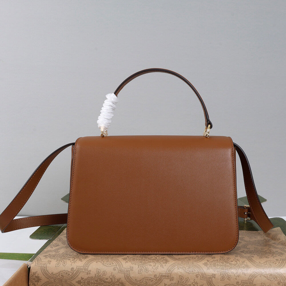 Gucci Siena medium top handle bag(HIGH-END GRADE)