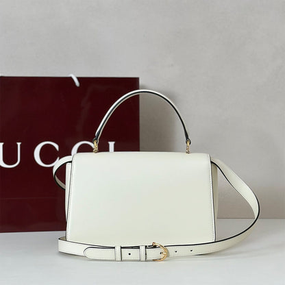 Gucci Siena medium top handle bag(HIGH-END GRADE)