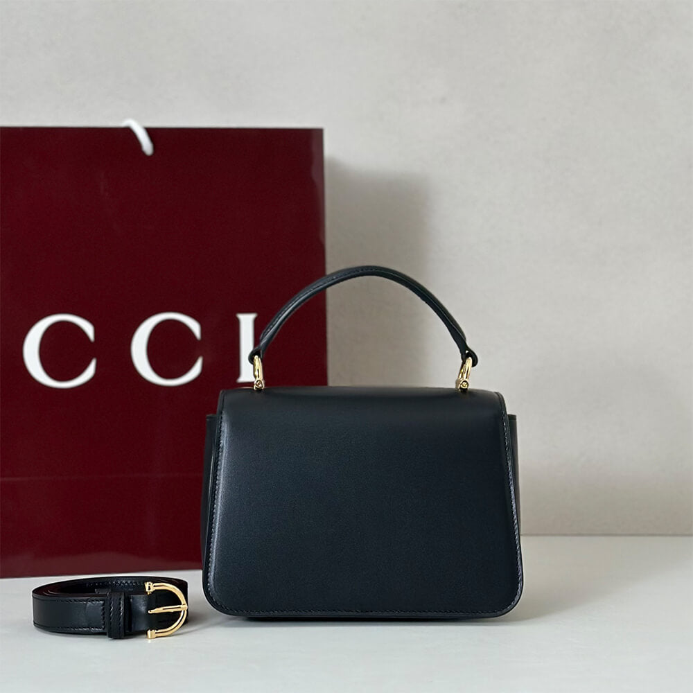 Gucci Siena small top handle bag(HIGH-END GRADE)