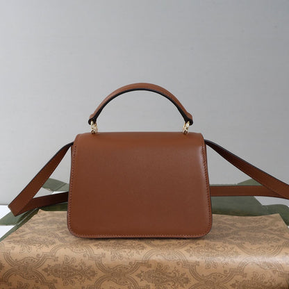 Gucci Siena small top handle bag(HIGH-END GRADE)