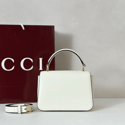 Gucci Siena small top handle bag(HIGH-END GRADE)