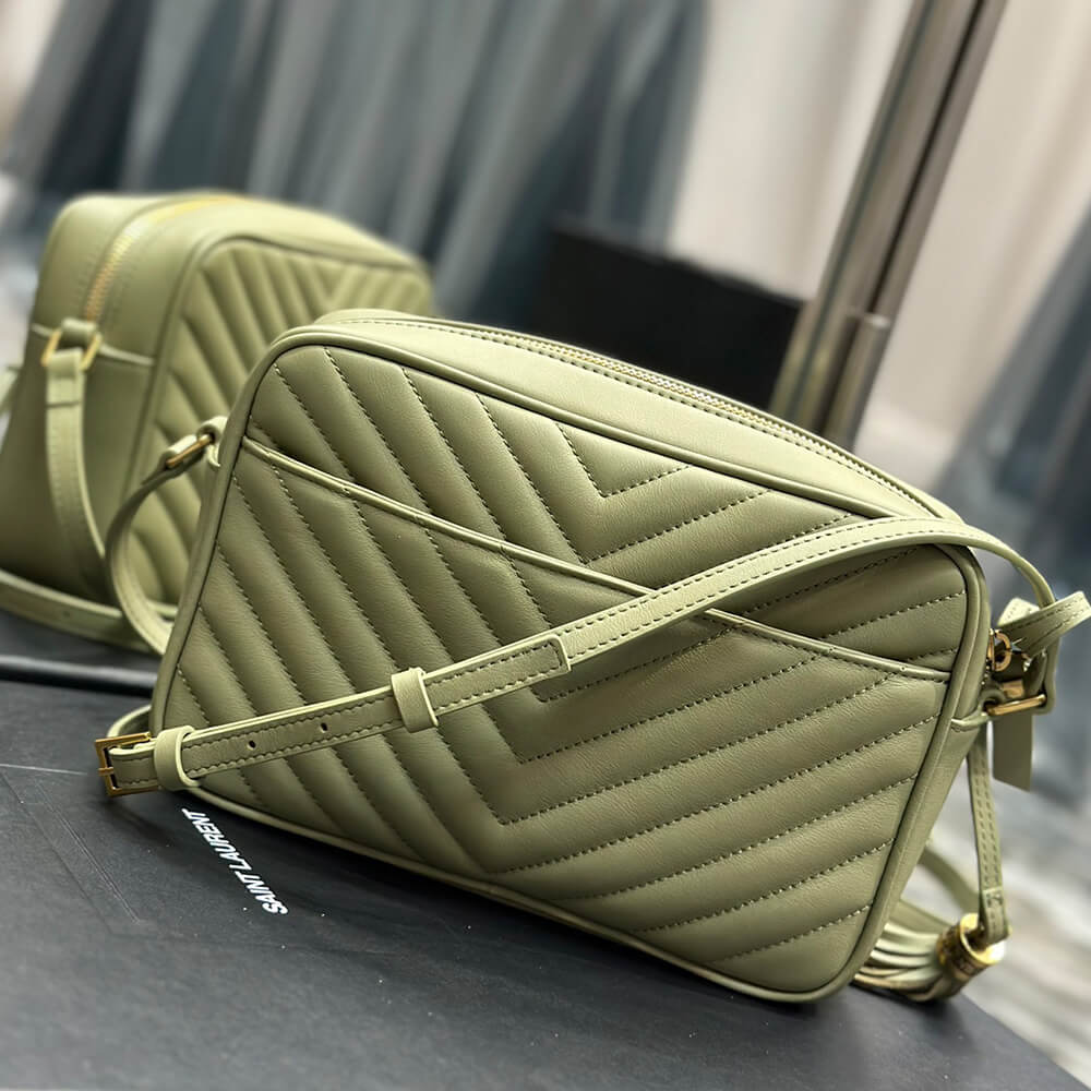 LOU CAMERA BAG IN QUILTED LEATHER