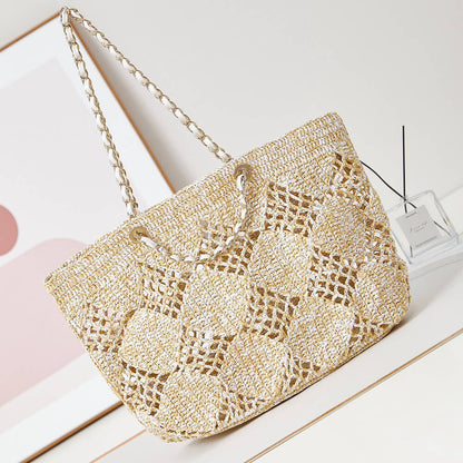 CHANEL Maxi Shopping Bag(high-end grade)
