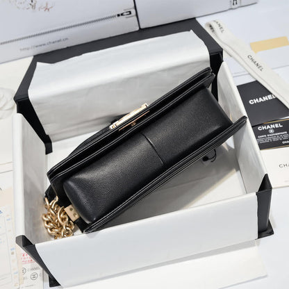 Chevron Caviar Boy Chanel Handbag