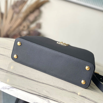 LV Capucines East-West MM(HIGH-END GRADE)