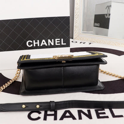 Chevron Boy Chanel Handbag
