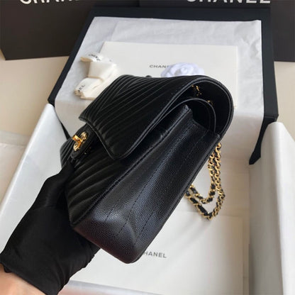 Chanel Classic Chevron Medium Flap