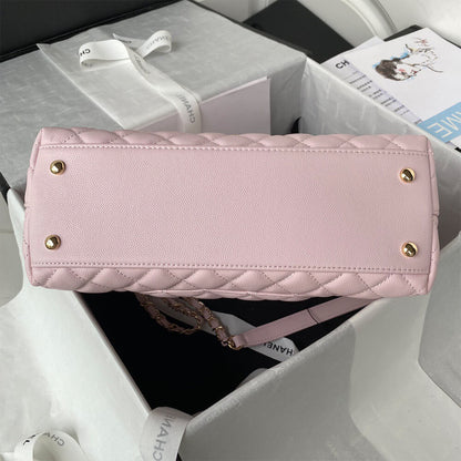 CHANEL Large Flap Bag With Top Handle(high-end grade)