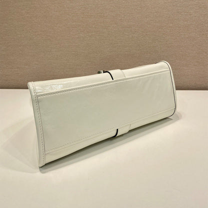 Prada Medium leather tote bag(high-end grade)