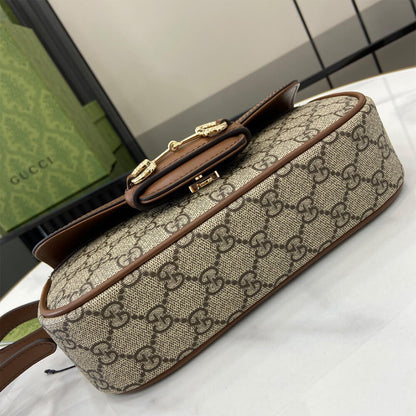 Gucci Horsebit 1955 Soft small top handle bag