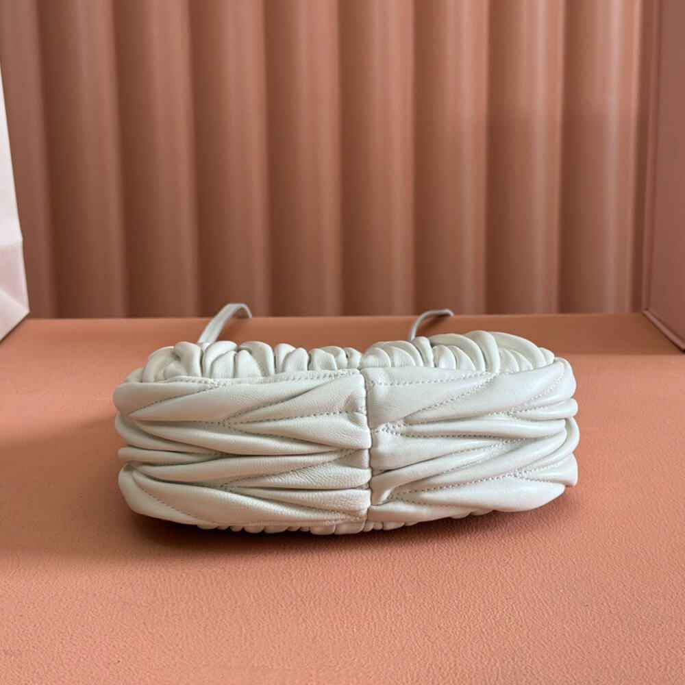 Mini Wander matelass?? nappa leather hobo bag(high-end grade)