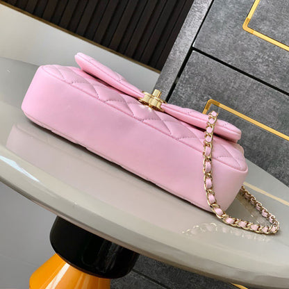 Chanel FLAP PHONE HOLDER WITH CHAIN(HIGH-END GRADE)