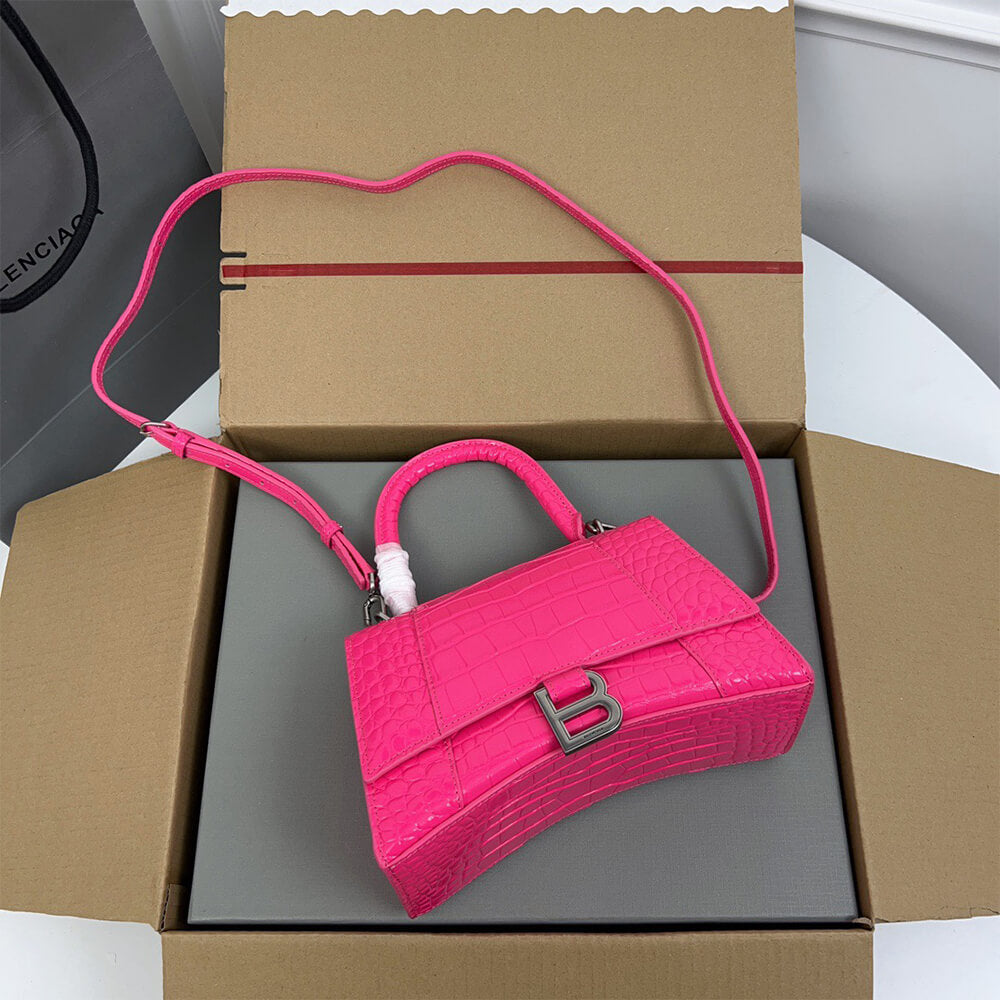 Balenciaga Hourglass Handbag Small(high-end grade)