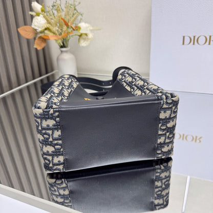 Dior Small Signature Bucket Bag