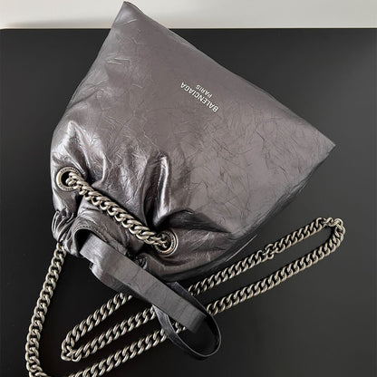 Balenciaga Women’s Crush Tote Bag Small(HIGH-END GRADE)