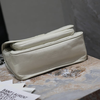 YSL NIKI baby in vintage leather(HIGH-END GRADE)