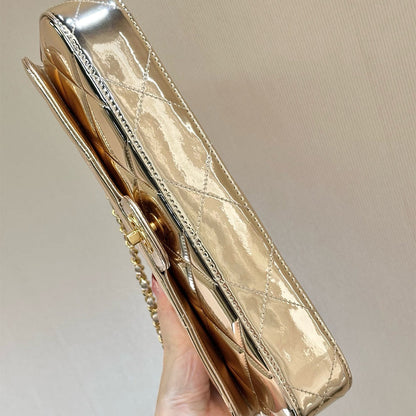 CHANEL Large Flap Bag With Top Handle(high-end grade)