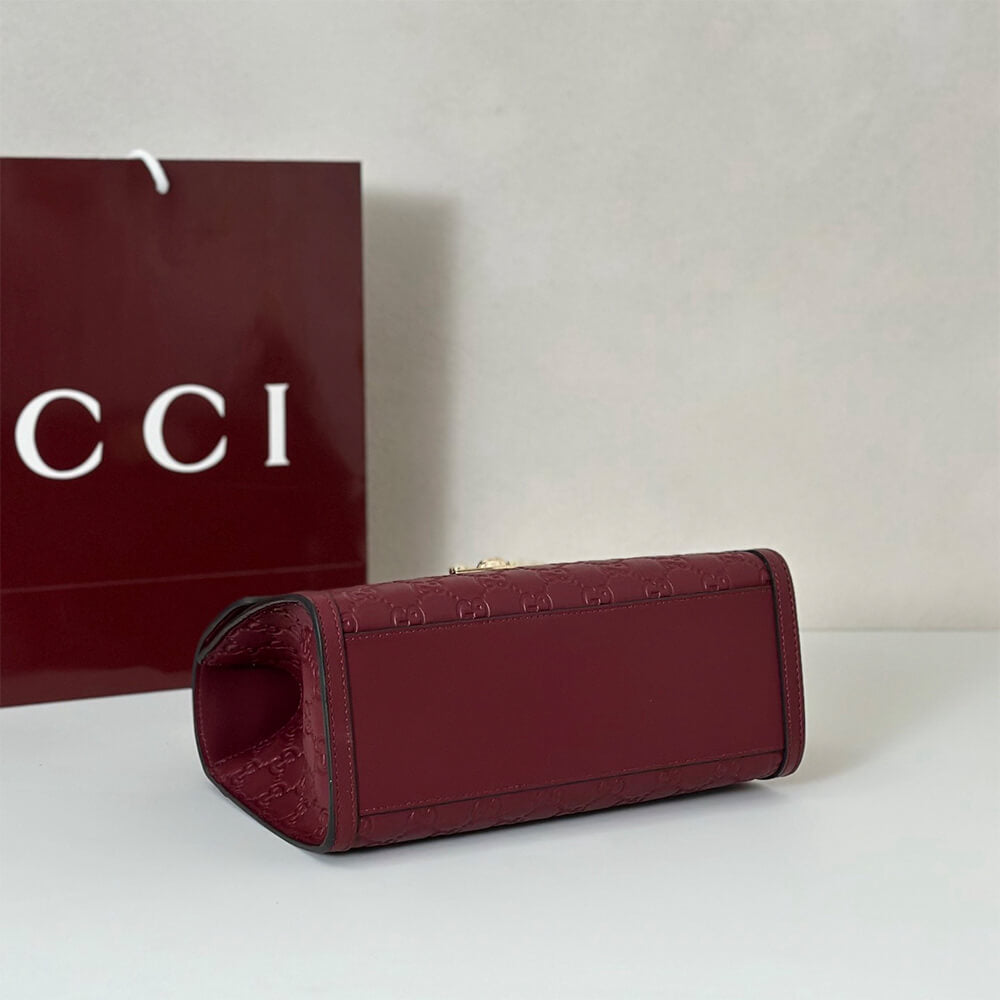 Gucci Padlock medium top handle bag