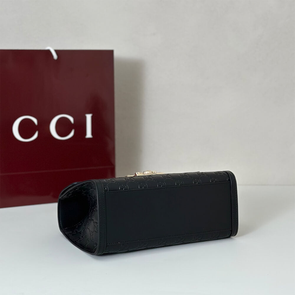 Gucci Padlock medium top handle bag