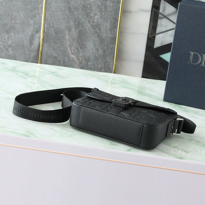 Dior Small Saddle Messenger Bag with Flap
