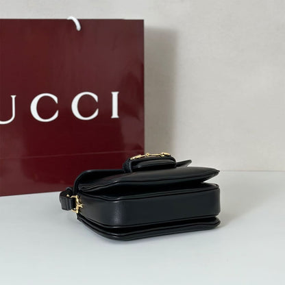 Gucci Horsebit 1955 Aura mini shoulder bag(HIGH-END GRADE)
