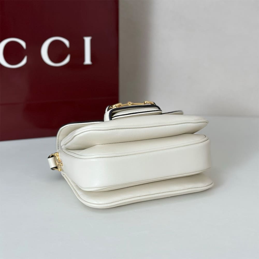 Gucci Horsebit 1955 Aura mini shoulder bag(HIGH-END GRADE)