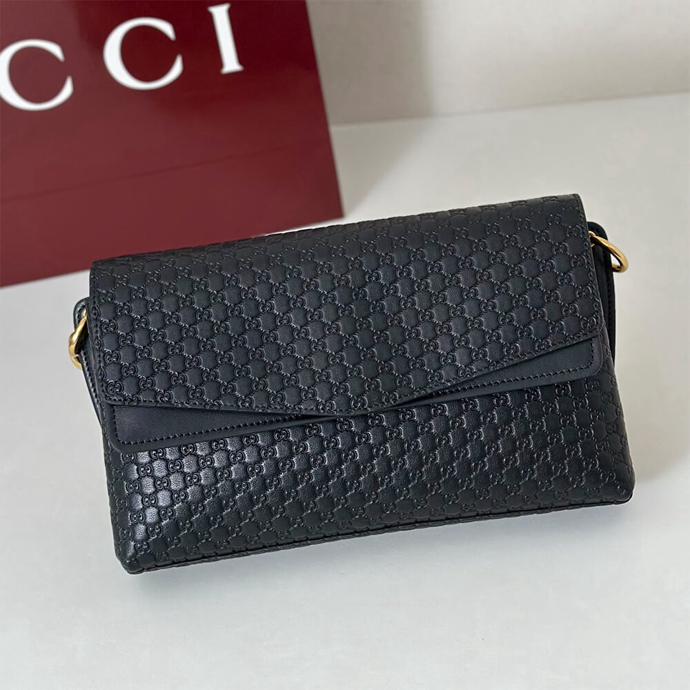 Gucci Medium shoulder bag with chain(HIGH-END GRADE)