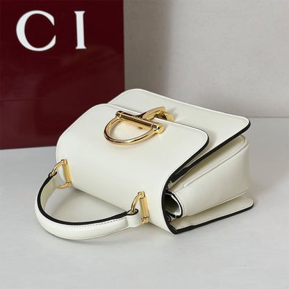 Gucci Siena small top handle bag(HIGH-END GRADE)