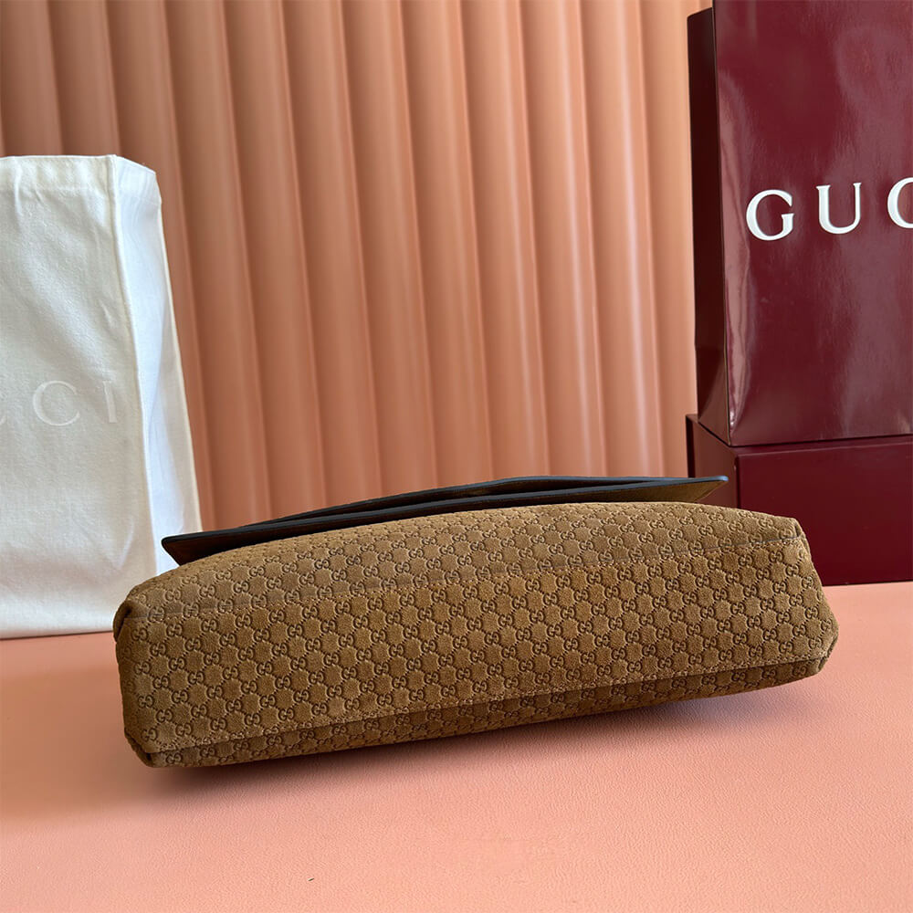Gucci Large shoulder bag with chain(HIGH-END GRADE)