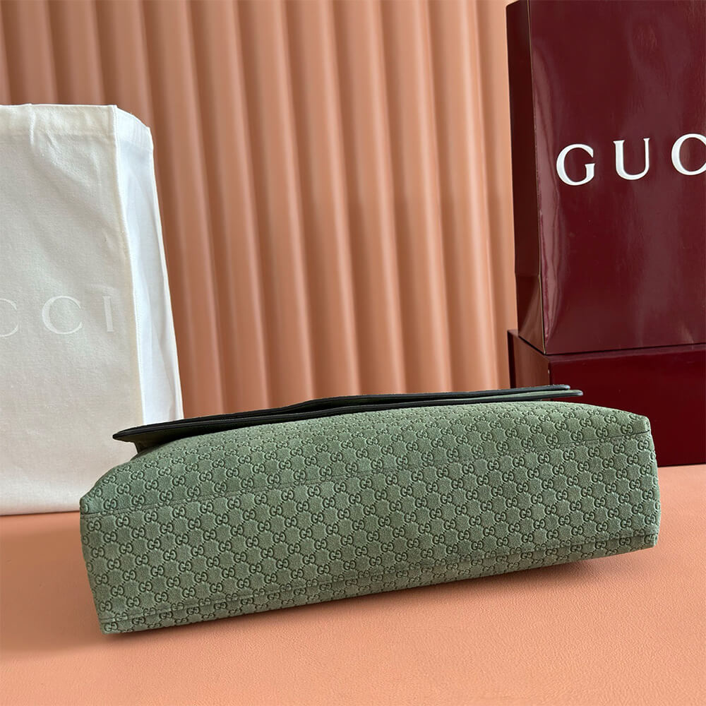 Gucci Large shoulder bag with chain(HIGH-END GRADE)