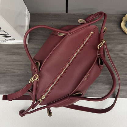 Loewe Small Paseo bag in shiny nappa calfskin(high-end grade)