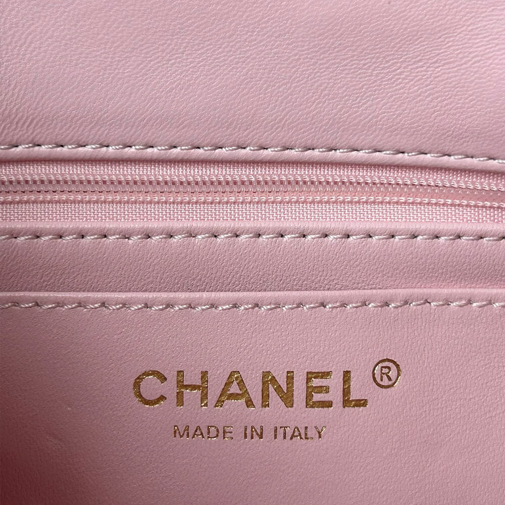 CHANEL Mini Classic Handbag With Top Handle