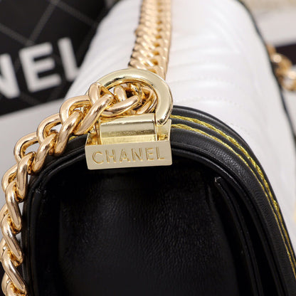 Chevron Boy Chanel Handbag