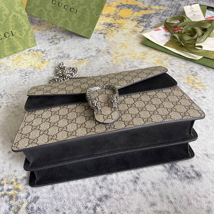 GG Supreme Medium Dionysus Shoulder Bag