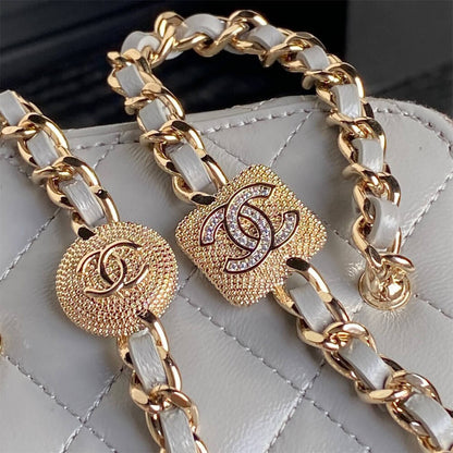 CHANEL Small Vanity with Chain(HIGH-END GRADE)