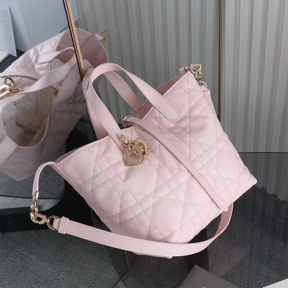 Medium Dior Toujours Vertical Tote Bag(high-end grade)