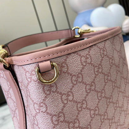 GG Emblem mini bucket bag