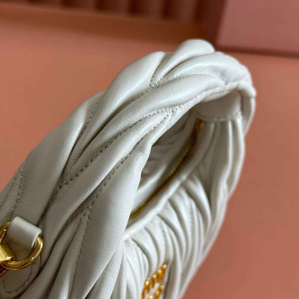 Mini Wander matelass?? nappa leather hobo bag(high-end grade)
