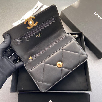 CHANEL 19 Wallet on Chain(high-end grade)
