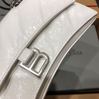 Balenciaga Women’s Crush Chain Bag Small(HIGH-END GRADE)